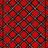 Festive Tartan Lattice Decorative Holiday Plaid(Red)