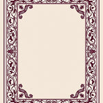 Botanical Floral Vine (Ivory) - ODIKA