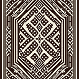 Contemporary Interlocking Motifs with Subtle Detailing(Brown)
