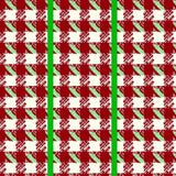 Festive Gingham Heritage Checkboard Hearth Accent(Red)