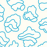 Abstract Cloud Formation Pile Decorative(Blue)
