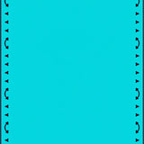 Minimalist Curved Border Entrance Accent (Blue) - ODIKA