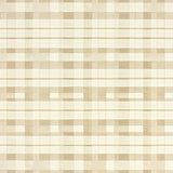 Adelaide Checkered Shag Area Mid Century Modern Beige Geometric(Beige)