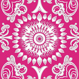 Celestial Starburst Ornate Symmetrical Design (Pink)