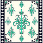 Nautical Harbor Damask Luxury Timeless Elegant (Ivory) - ODIKA