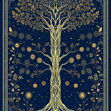 Elegant Mythology Motif(Blue)