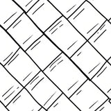 Lumberjack Cabin Crosshatch Tapestry(Black)