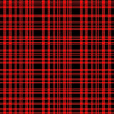 Rustic Checkered Plaid with Bold Contrasting Grids and Crisp Lines(Black)