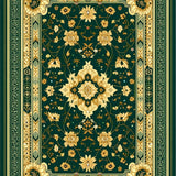 Beige & Green Waterproof Patio(Green)