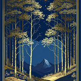 Nordic Tree Inspired Aesthetic(Blue)