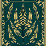 Enchanted Fern Labyrinth Treasure (Gold) - ODIKA