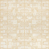Vintage Area Indoor with Unique Geometric Designs(Beige)