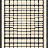 Geometric Checkers with Beige and Cream Accents(Beige)