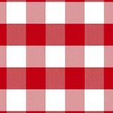 Farmhouse Buffalo Checkered Plaid Reversible Doorstep(Red)