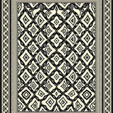 Aisha Triangle Interlocking Boho Heritage(Black)