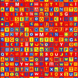Joyful Numbers and Letters Display(Red)