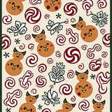 Enchanting Cookie Person Household Surface Protectors Peppermint(Beige)