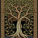 Traditional Nature Themed Aesthetics(Black)