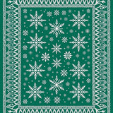 Festive Snowflake Accent Floor Decoration Holiday Entryway Welcome(Green)