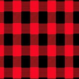 Festive Buffalo Check with Holiday Charm Decorative Design(Black)