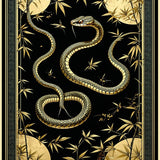 Gothic Animal Motif Elegance(Black)