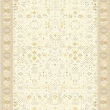 Circle Sector Anti Slip Absorbent Beige(Beige)