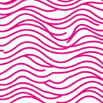 Dynamic Wave Stripes with Layered Tones and Rhythmic Movement (Pink) - ODIKA