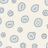 Farmhouse Sheep Motif Tufted Decorative Area Covering(Ivory)