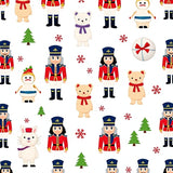 Festive Soldier Guard Seasonal Entrance Welcoming Decoration(Red)