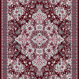 Non Slip Rubber Stair Runner Pack Staircase Step Treads(Red)