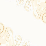 Exquisite Heavenly Cloud Swirl Dreamy Ethereal Decorative Accent (Beige) - ODIKA