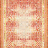 Terracotta Sunburst Area(Orange)