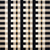 Beige Black Grid Checkerboard Area for Unique Kitchen Aesthetics(Black)