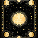 Enchanting Dark Starscape Aesthetic(Black)