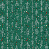 Joyful Winter Woodland Spruce Needle Hallway(Green)