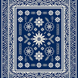 Nordic Celebration Festive Decoration(Blue)