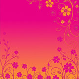 Elegant Blossom Cascade Whimsical Enchanted Garden Dreamscape (Pink)