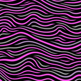 Obsidian Wave Ripple Design Modern Accent (Black)