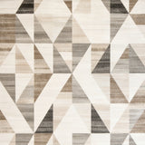 Geometric Beige Modern Floor Art for Home(Beige)