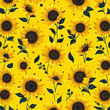 Contemporary and Floral(Yellow)