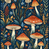 Cheerful Woodland Inspired Fun Design(Blue)