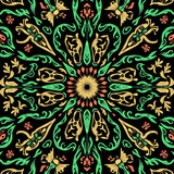 Witchy Botanical with Stylized and Mushroom Accents (Black)