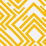 Avant Garde Zigzag Herringbone Chevron Prism(Yellow)