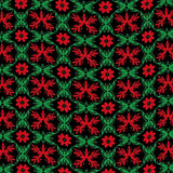 Vintage Holly Wreath with Festive Winter Botanical Design(Red)