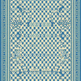 Elegant Azure Diamond Sophisticated Patio Accent(Beige)