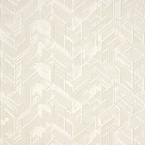 Elegant Area with Classic Chevron Design in Creamy Beige Color(Beige)
