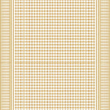 Chic Geometric Jute Area Rug with Elegant Tan Diamond Design for Indoor(Beige)