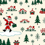 Joyful Santa Expedition Snowy Mountain Adventure(Red)