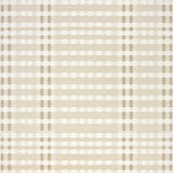 Coastal Edge Inspired Area with a Unique Wavy Checkered(Beige)