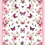 Bright Cheerful Floral Dreamscape(White)